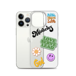 Clear Case w. Stickers for iPhone® - Miracles Company