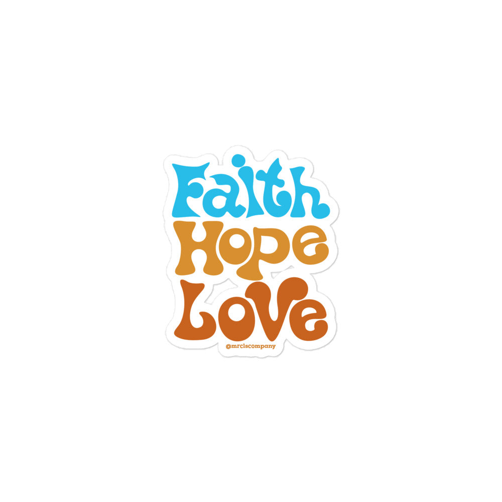 Faith stickers - Miracles Company